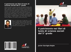 Il patrimonio nei libri di testo di scienze sociali del 5° grado - Garrigós Buján, Javier