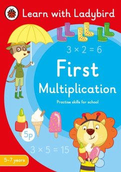 First Multiplication: A Learn with Ladybird Activity Book 5-7 years - Ladybird