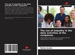 The use of empathy in the daily activities of the companies - Acosta, Marlen