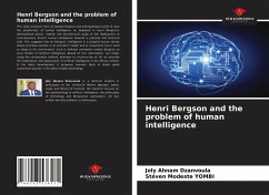 Cover Henri Bergson and the problem of human intelligence