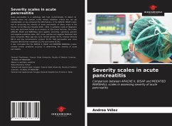 Severity scales in acute pancreatitis - Vélez, Andrea