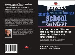 Le programme d'études basé sur les compétences dans l'enseignement universitaire - Gil Aguilar, Roberto C.;Lujan Guevara, Gilmer J.