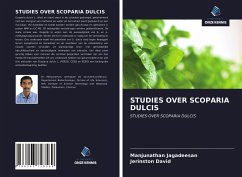 STUDIES OVER SCOPARIA DULCIS - Jagadeesan, Manjunathan;David, Jerinston