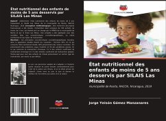 État nutritionnel des enfants de moins de 5 ans desservis par SILAIS Las Minas - Gómez Manzanares, Jorge Yeisón