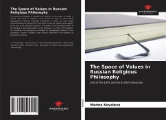 The Space of Values in Russian Religious Philosophy - Kovaleva, Marina