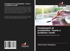 Fondamenti di probabilità. Teoria e problemi risolti - Ibarra Alzugaray, Yaima