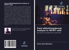 Cover Fout afdichtingsbreuk analyse in HP/HT veld