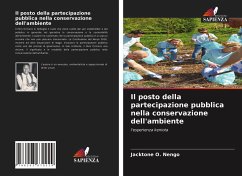 Il posto della partecipazione pubblica nella conservazione dell'ambiente - Nengo, Jacktone O.