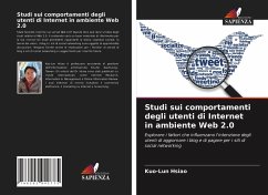 Cover Studi sui comportamenti degli utenti di Internet in ambiente Web 2.0