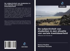 De subjectiviteit van studenten in een situatie van sociale kwetsbaarheid - Paulino, Raissa;Rossato, Maristela