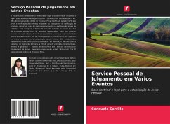 Serviço Pessoal de Julgamento em Vários Eventos - Carrillo, Consuelo