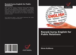 Rozwój kursu English for Public Relations - Kulikova, Elena