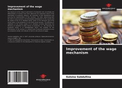 Improvement of the wage mechanism - Gabdullina, Gulsina