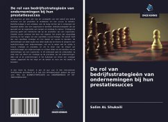 De rol van bedrijfsstrategieën van ondernemingen bij hun prestatiesucces - AL Shukaili, Salim