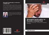 Wrongful bankruptcy in Russian criminal law