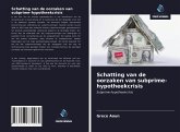 Schatting van de oorzaken van subprime-hypotheekcrisis