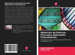 Materiais de Película Fina para Aplicações Fotovoltaicas - Zerfaoui, Hana; Dib, Djalel