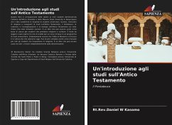 Un'introduzione agli studi sull'Antico Testamento - Kasomo, Rt.Rev.Daniel W