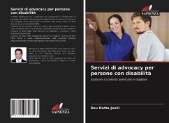 Servizi di advocacy per persone con disabilità - Joshi, Dev Datta