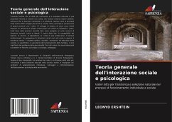 Teoria generale dell'interazione sociale e psicologica - Ershtein, Leonyd