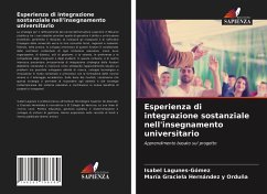 Esperienza di integrazione sostanziale nell'insegnamento universitario - Lagunes-Gómez, Isabel;Hernandez y Orduña, Maria Graciela