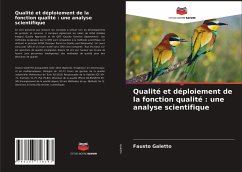 Qualité et déploiement de la fonction qualité : une analyse scientifique - Galetto, Fausto