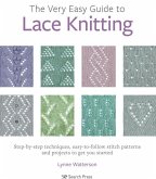 The Very Easy Guide to Lace Knitting: Step-By-Step Techniques, Easy-To-Follow Stitch Patterns and Projects to Get You Started