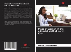 Place of women in the editorial staff of North Kivu - Luyelo Mabikwa, Evelyne