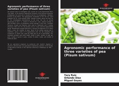 Agronomic performance of three varieties of pea (Pisum sativum) - Ruiz, Yary;Díaz, Orlando;Goyes, Miguel