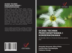 OCENA TECHNIK PRZECHOWYWANIA I KONSERWOWANIA - Pinto, Amanda Roxanne Silva;Pacobahyba, Lucília Dias;Granja, Fabiana