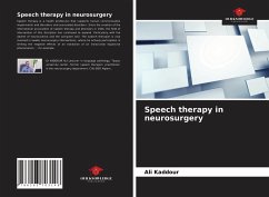 Speech therapy in neurosurgery - Kaddour, Ali