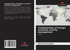 Fundamentals of foreign economic activity management - Davydenko, Elizaveta