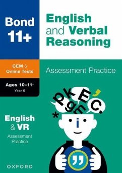 Bond 11+: Bond 11+ CEM English & Verbal Reasoning Assessment Papers 10-11 Years - Hughes, Michellejoy; Bond 11+