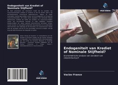 Endogeniteit van Krediet of Nominale Stijfheid? - France, Vaclav