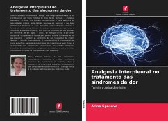 Cover Analgesia interpleural no tratamento das síndromes da dor