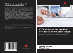 Efficiency in the conduct of construction arbitration - Herrada, Tatiana;Prado, Diego