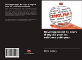 Développement du cours d'anglais pour les relations publiques