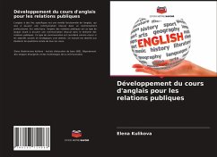 Développement du cours d'anglais pour les relations publiques - Kulikova, Elena