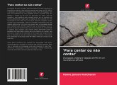 'Para contar ou não contar'