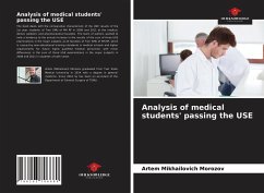 Analysis of medical students' passing the USE - Morozov, Artem Mikhailovich