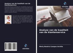 Analyse van de kwaliteit van de klantenservice - Campos Archila, Merly Beatriz