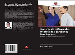 Services de défense des intérêts des personnes handicapées - Joshi, Dev Datta