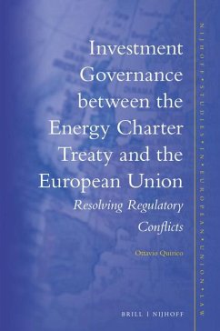 Cover Investment Governance Between the Energy Charter Treaty and the European Union