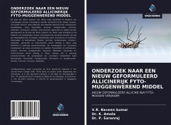 Cover ONDERZOEK NAAR EEN NIEUW GEFORMULEERD ALLICINERIJK FYTO-MUGGENWEREND MIDDEL