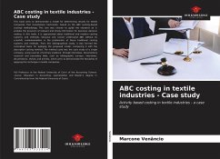 Cover ABC costing in textile industries - Case study