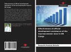 Effectiveness of official development assistance at the macroeconomic level in DR Congo