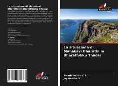 Cover La situazione di Mahakavi Bharathi in Bharathikku Thadai