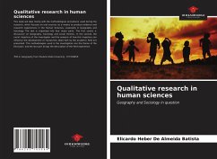 Qualitative research in human sciences - Batista, Elicardo Heber de Almeida