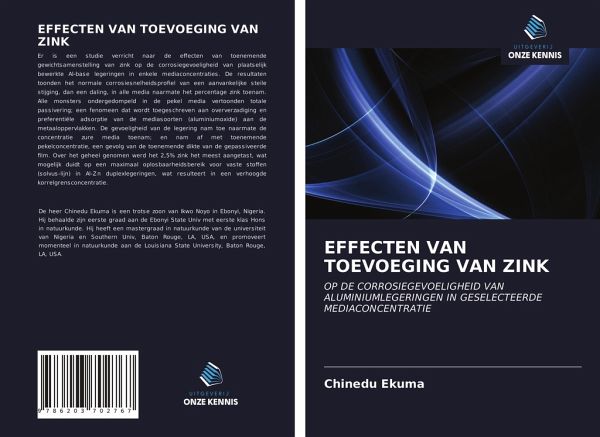 EFFECTEN VAN TOEVOEGING VAN ZINK EFFECTEN VAN TOEVOEGING VAN ZINK