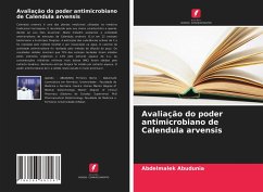 Avaliação do poder antimicrobiano de Calendula arvensis - Abudunia, Abdelmalek